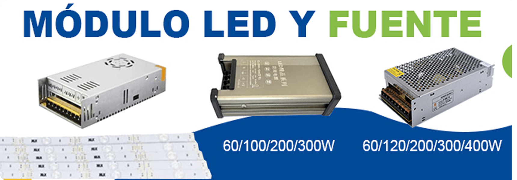 LED module and power supply